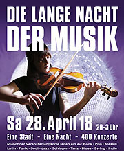 Die Lange Nacht der Musik 2018 am 28.04.2018 Eine Stadt . eine Nacht - 400 Konzerte: Die M&uuml;nchner Kultur - Tickets gibt es f&uuml;r 15 Euro